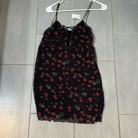 NWT Urban Outfitters Floral Dress | Size Large - Picture 2 of 7